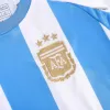 New Argentina 2024 Home Kids Soccer Kit 
 (Shirt+Shorts) 
 - shopnationalteam