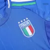 New Italy 2024 Home Kids Soccer Kit 
 (Shirt+Shorts) 
 - shopnationalteam