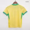 New Brazil 2024 Home Kids Soccer Kit 
 (Shirt+Shorts) 
 - shopnationalteam