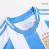 New Argentina 2024 Home Kids Soccer Kit 
 (Shirt+Shorts) 
 - shopnationalteam