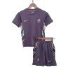 New England 2024 Away Kids Soccer Kit 
 (Shirt+Shorts) 
 - shopnationalteam