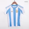 New Argentina 2024 Home Kids Soccer Kit 
 (Shirt+Shorts) 
 - shopnationalteam