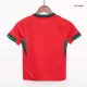 New Portugal 2024 Home Kids Soccer Kit 
 (Shirt+Shorts) 
 - shopnationalteam