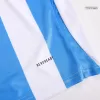 New Argentina 2024 Home Kids Soccer Kit 
 (Shirt+Shorts) 
 - shopnationalteam