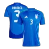 DIMARCO #3 Italy National Soccer Team Jersey Home Football Shirt Euro 2024 - shopnationalteam