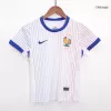 New France 2024 Away Kids Soccer Kit 
 (Shirt+Shorts) 
 - shopnationalteam