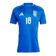 BARELLA #18 Italy National Soccer Team Jersey Home Football Shirt Euro 2024 - shopnationalteam