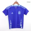 New Argentina 2024 Away Kids Soccer Kit 
 (Shirt+Shorts) 
 - shopnationalteam