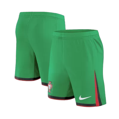 New Portugal Home Soccer Shorts Euro 2024 - shopnationalteam