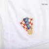 New Croatia Home Soccer Shorts Euro 2024 - shopnationalteam