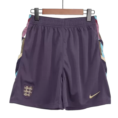 England Away Soccer Shorts Euro 2024 - shopnationalteam