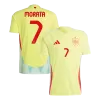 MORATA #7 Spain National Soccer Team Jersey Away Football Shirt Euro 2024 - shopnationalteam