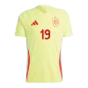 LAMINE YAMAL #19 Spain National Soccer Team Jersey Away Football Shirt Euro 2024 - shopnationalteam