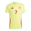 MORATA #7 Spain National Soccer Team Jersey Away Football Shirt Euro 2024 - shopnationalteam