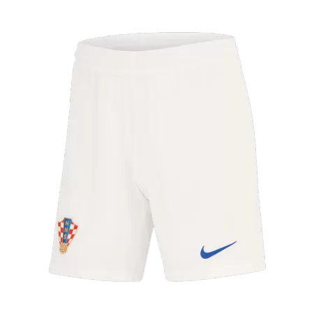 New Croatia Home Soccer Shorts Euro 2024 - shopnationalteam