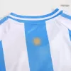 New Argentina 2024 Home Kids Soccer Kit 
 (Shirt+Shorts) 
 - shopnationalteam